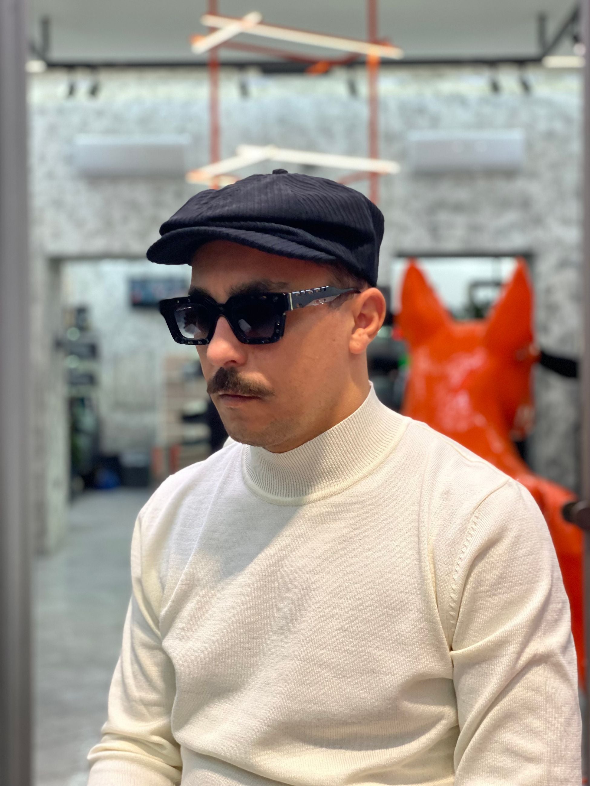 COPPOLA NAPOLETANA IN VELLUTO CAPI114SS.NER