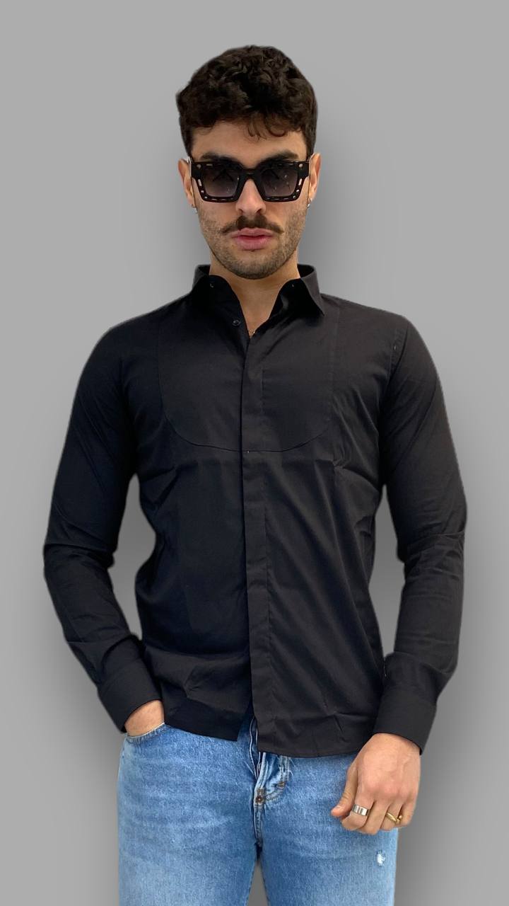 CAMICIA DA ABITO CON BAVERO - SLIM FIT