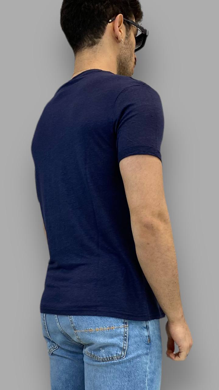 T-SHIRT BASIC IN 100% LINO - REGULAR FIT