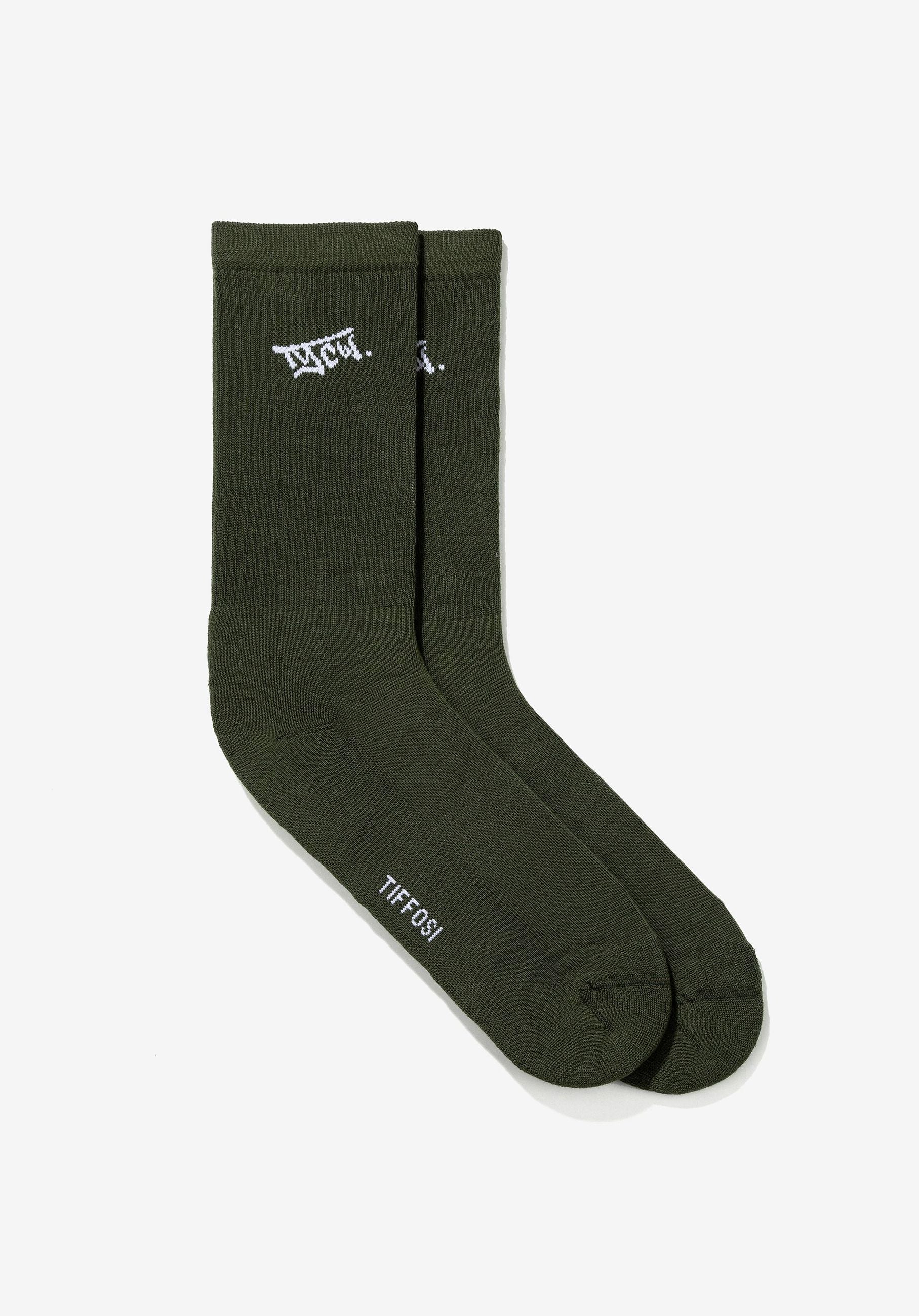 CALZINI JAVI A META' POLPACCIO CON LOGO 10060491.RIFG