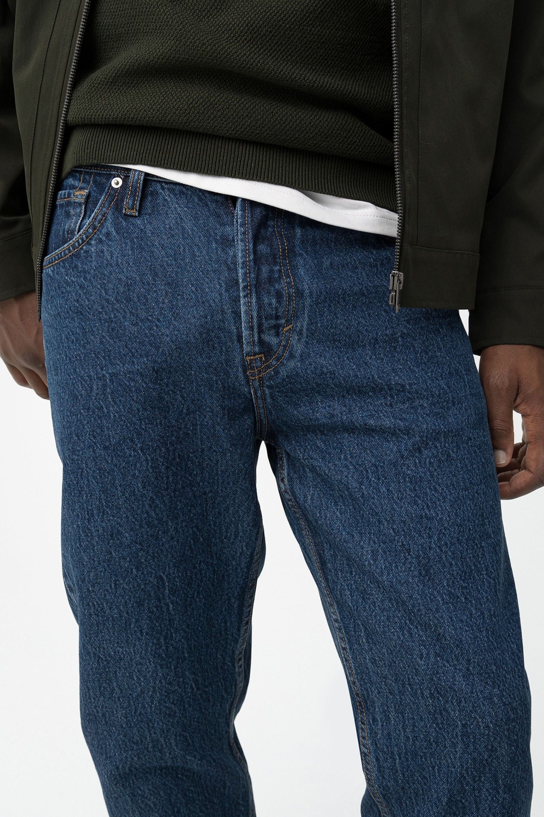 JEANS COLE_73 5 TASCHE DARK WASH - RELAXED FIT 10064418