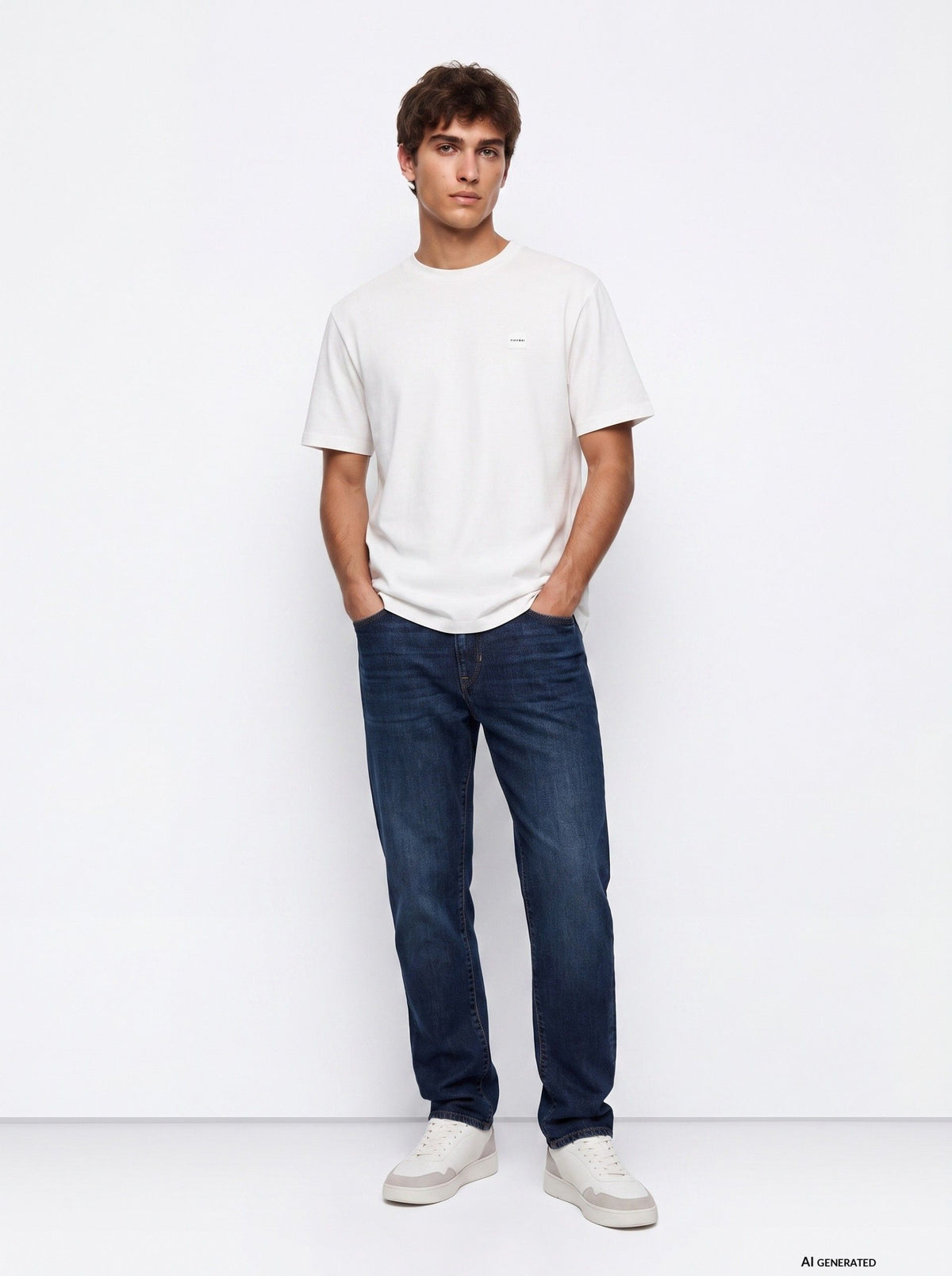 JEANS DYLAN_119 DARK WASH - REGULAR SLIM FIT 10067954