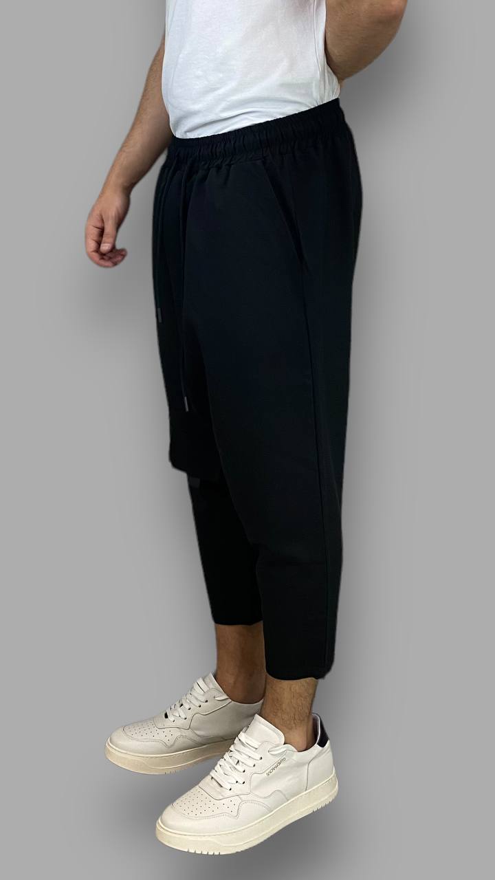 PANTALACCIO CAVALLO BASSO CON TASCHINI - RELAXED FIT