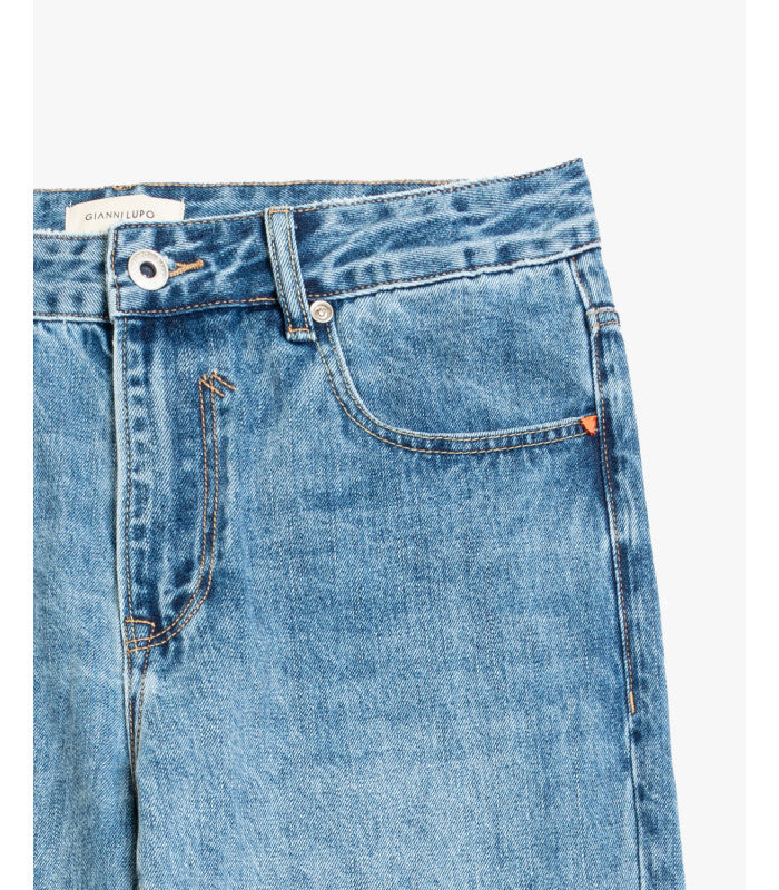 JEANS ANNI 80 CON MICRO ABRASIONI - STRAIGHT FIT GL2510YH