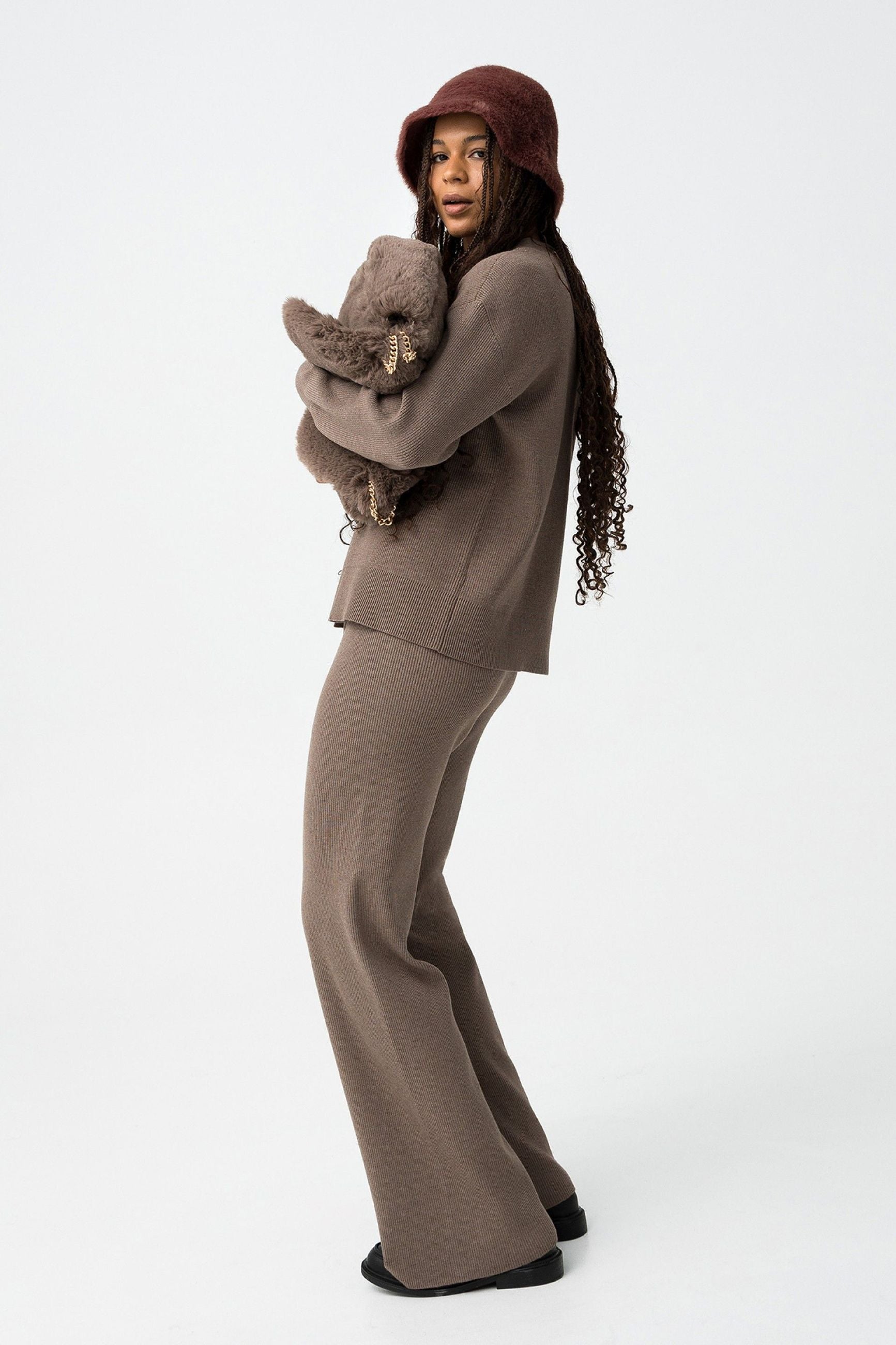 PANTALONE DA COMPLETO MIX&MATCH_P IN MAGLIA AMPIO CON LACCIO IN VITA - COMFORT FIT 10062159.TOR