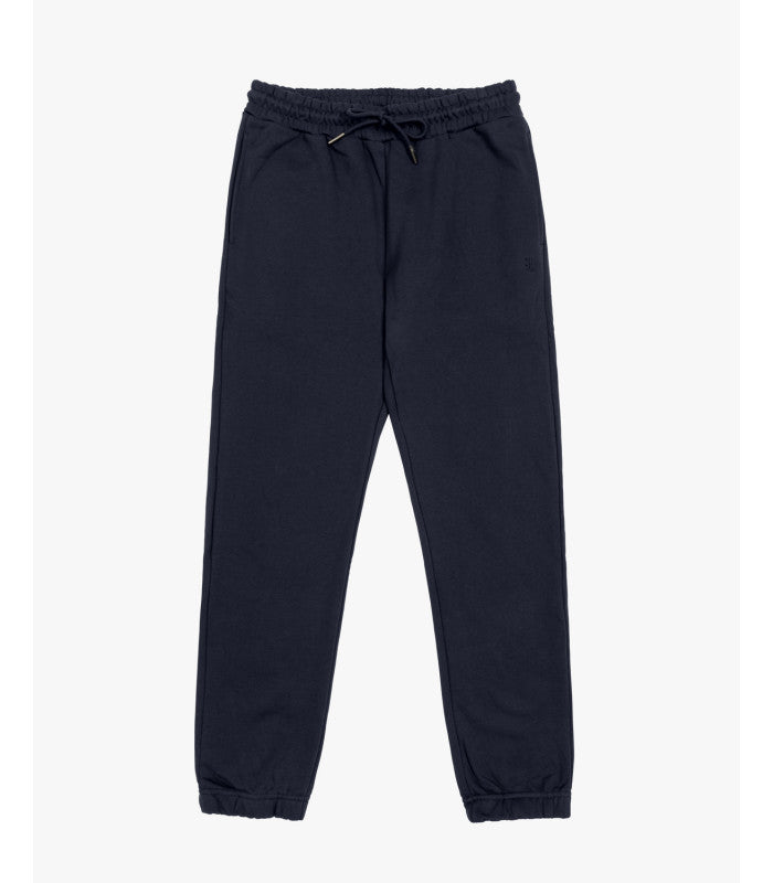 PANTALONE TUTA CON ELASTICO IN VITA E AL FONDO - REGULAR FIT GL2245F-F25.BLU