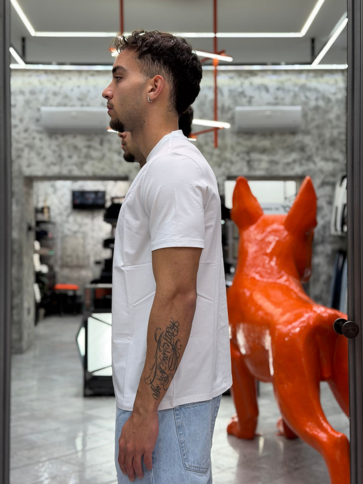 T-SHIRT IN PREGIATO ED ELEGANTE COTONE MERCERIZZATO - REGULAR FIT MK9910094-26.BIA