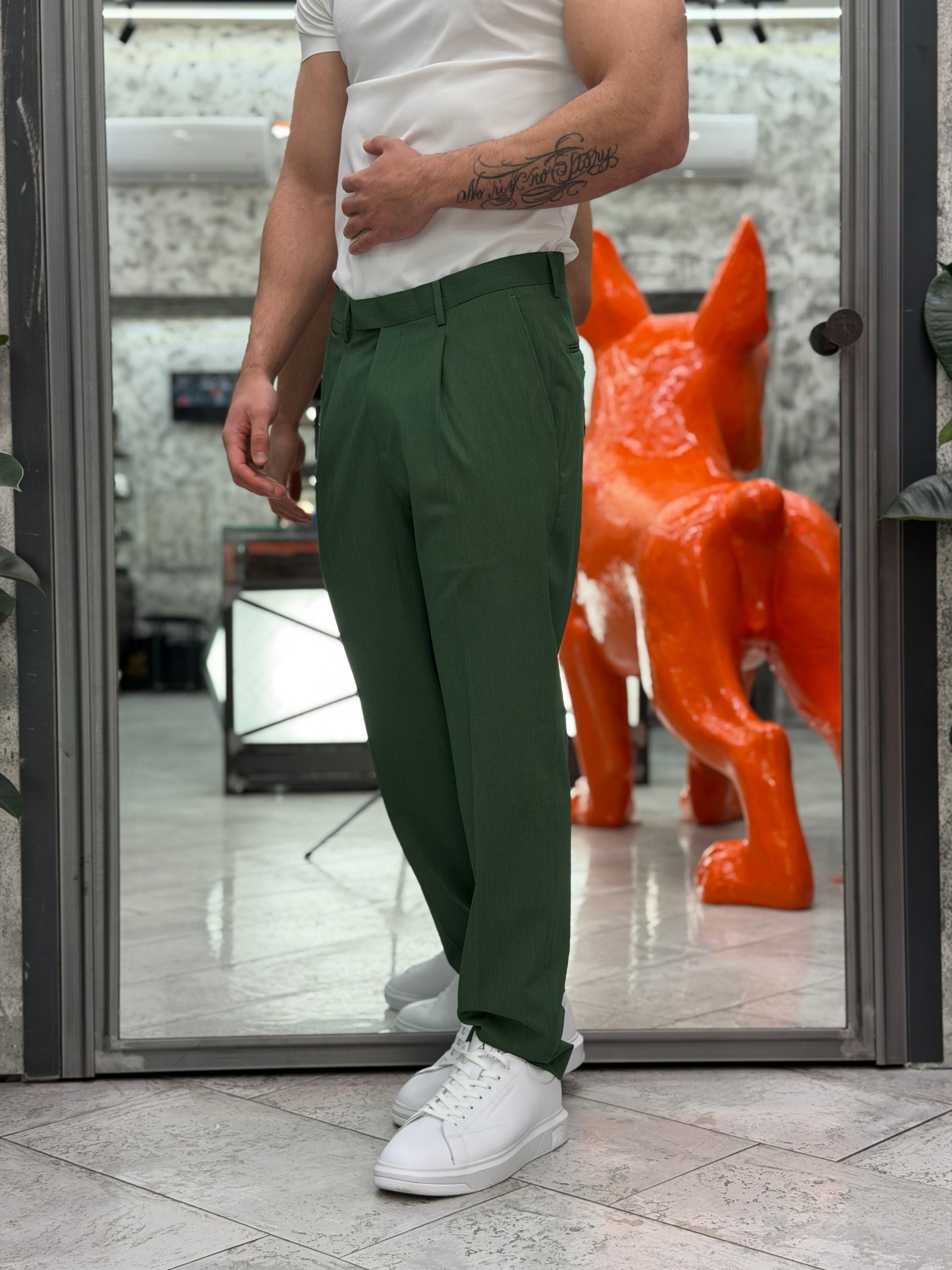 ABITO COMPLETO CON GIACCA DOPPIOPETTO E PANTALONE REGULAR ABE48SS.VER