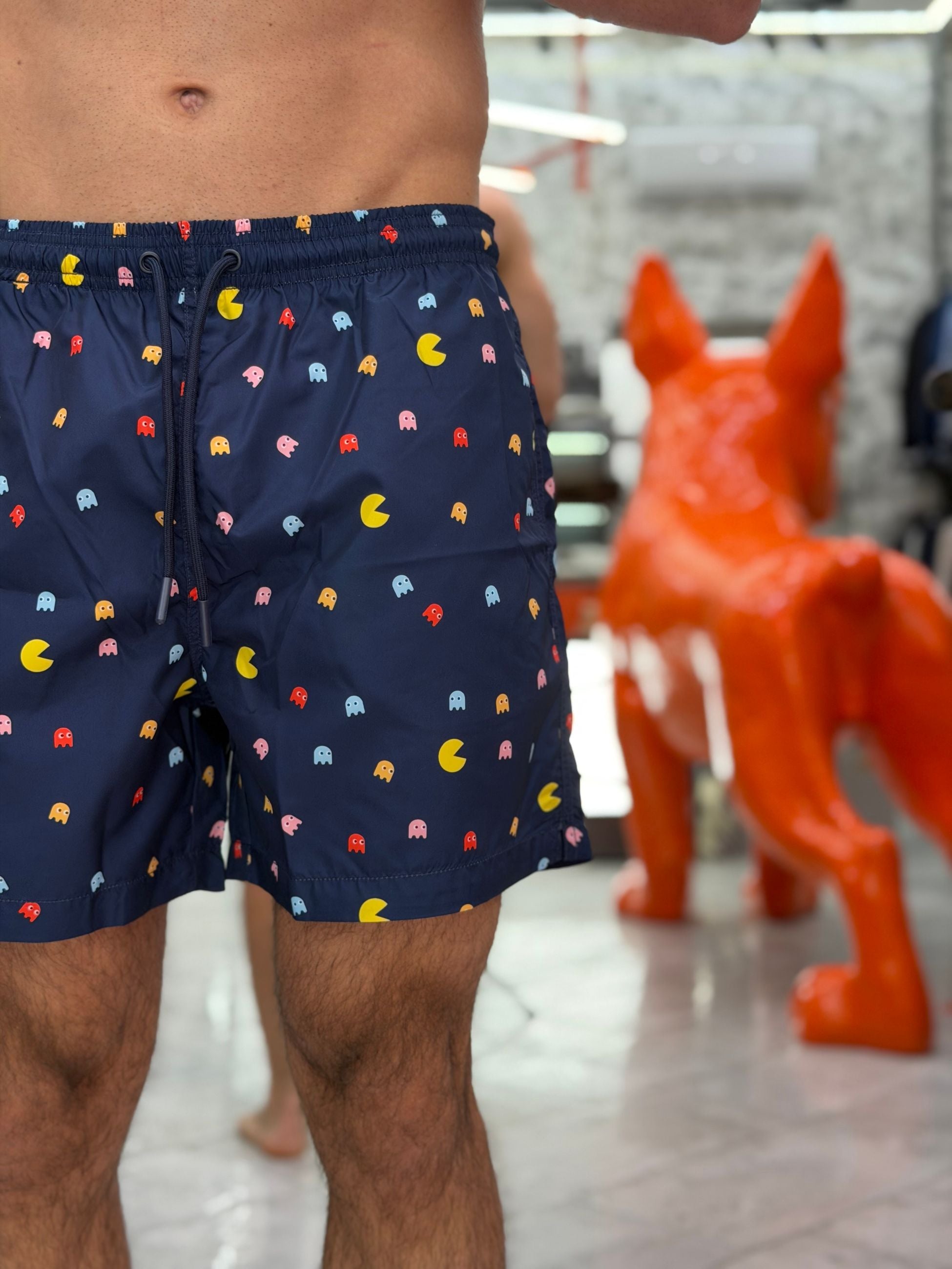 COSTUME DA BAGNO MODELLO BOXER FANTASIA PAC MAN - REGULAR FIT PL386