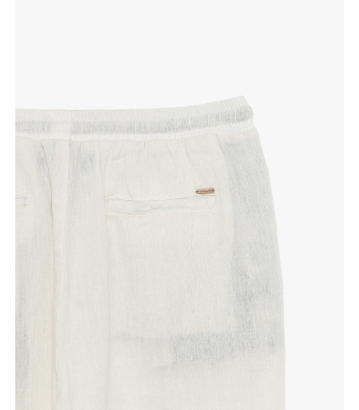 PANTALACCIO IN 100% LINO CON ACCESSORIO CATENA REMOVIBILE - REGULAR FIT FJ3270-S25.BIA