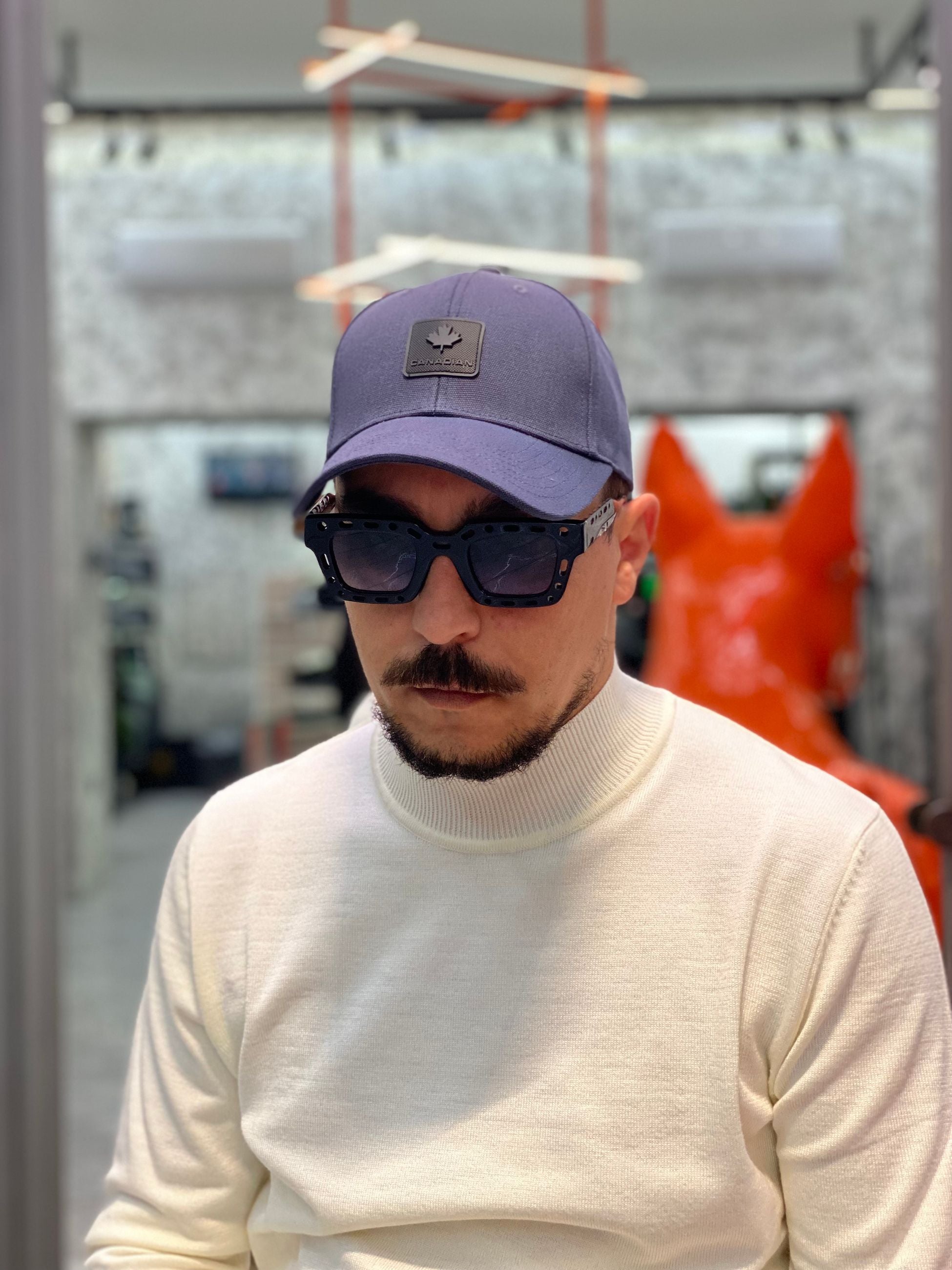 CAPPELLO BASEBALL IN CANVAS UNISEX CN.A25015.BLU