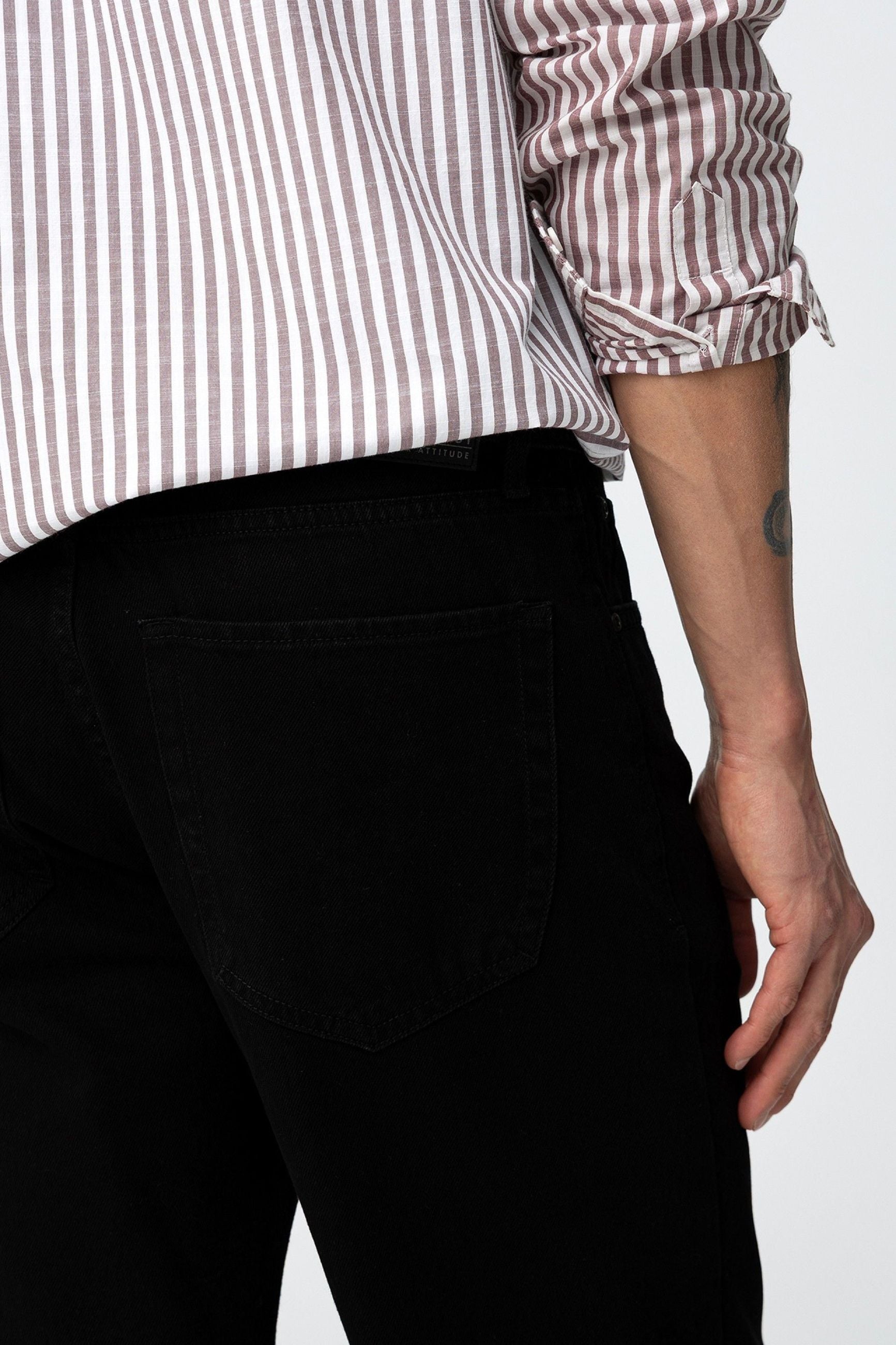 BERMUDA IN JEANS JACOB_46 BLACK WASH - REGULAR FIT 10064579