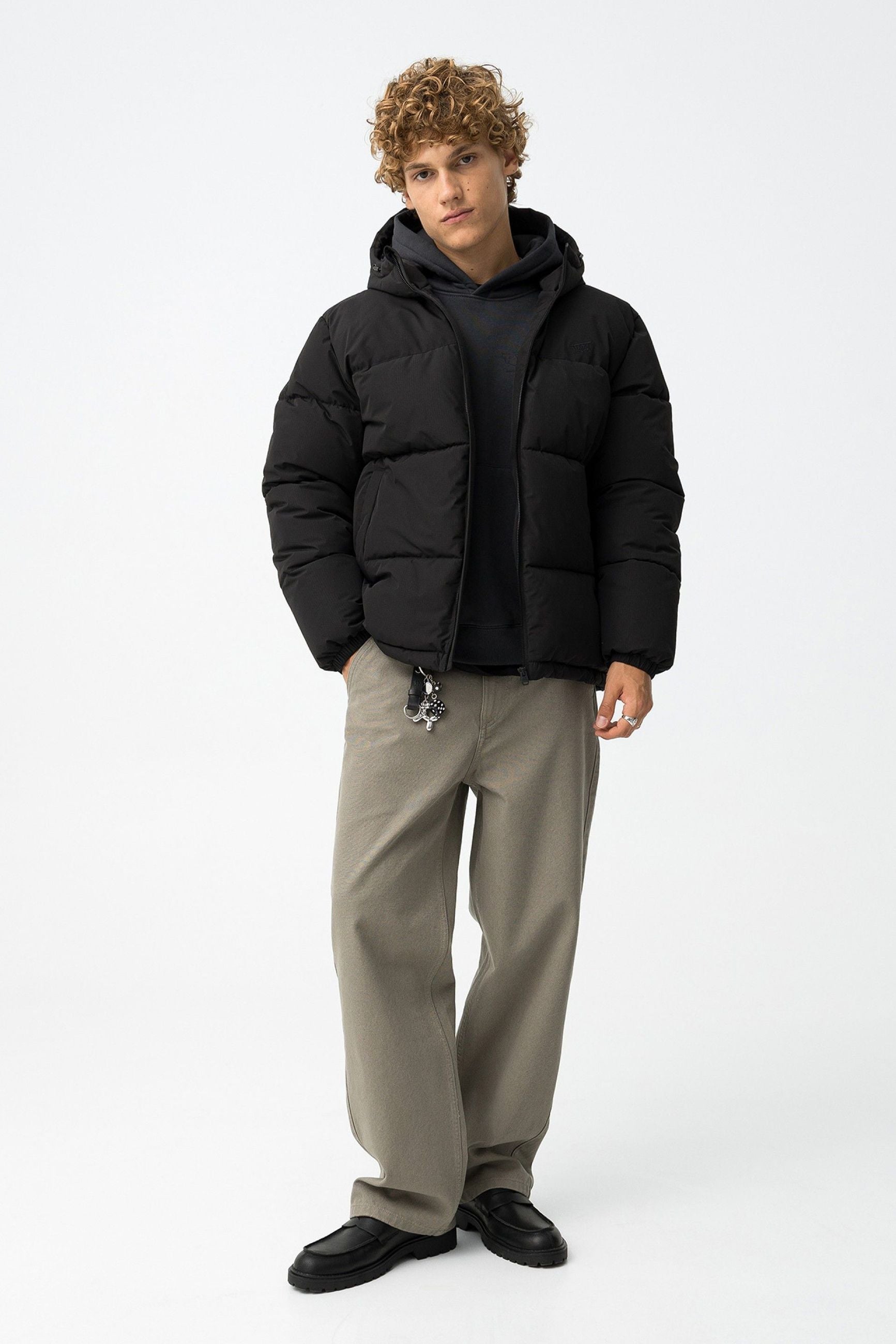 GIUBBINO BENNET IMBOTTITO CON CAPPUCCIO 10062544.NER