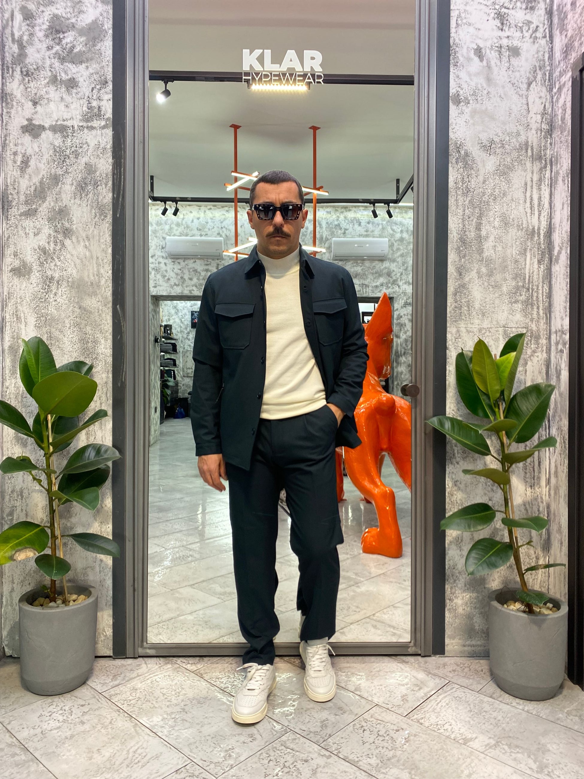 PANTALONE DA COMPLETO IN TESSUTO  ELASTICIZZATO CON PINCE E COULISSE IN VITA - REGULAR FIT PSI1450SS.FOR