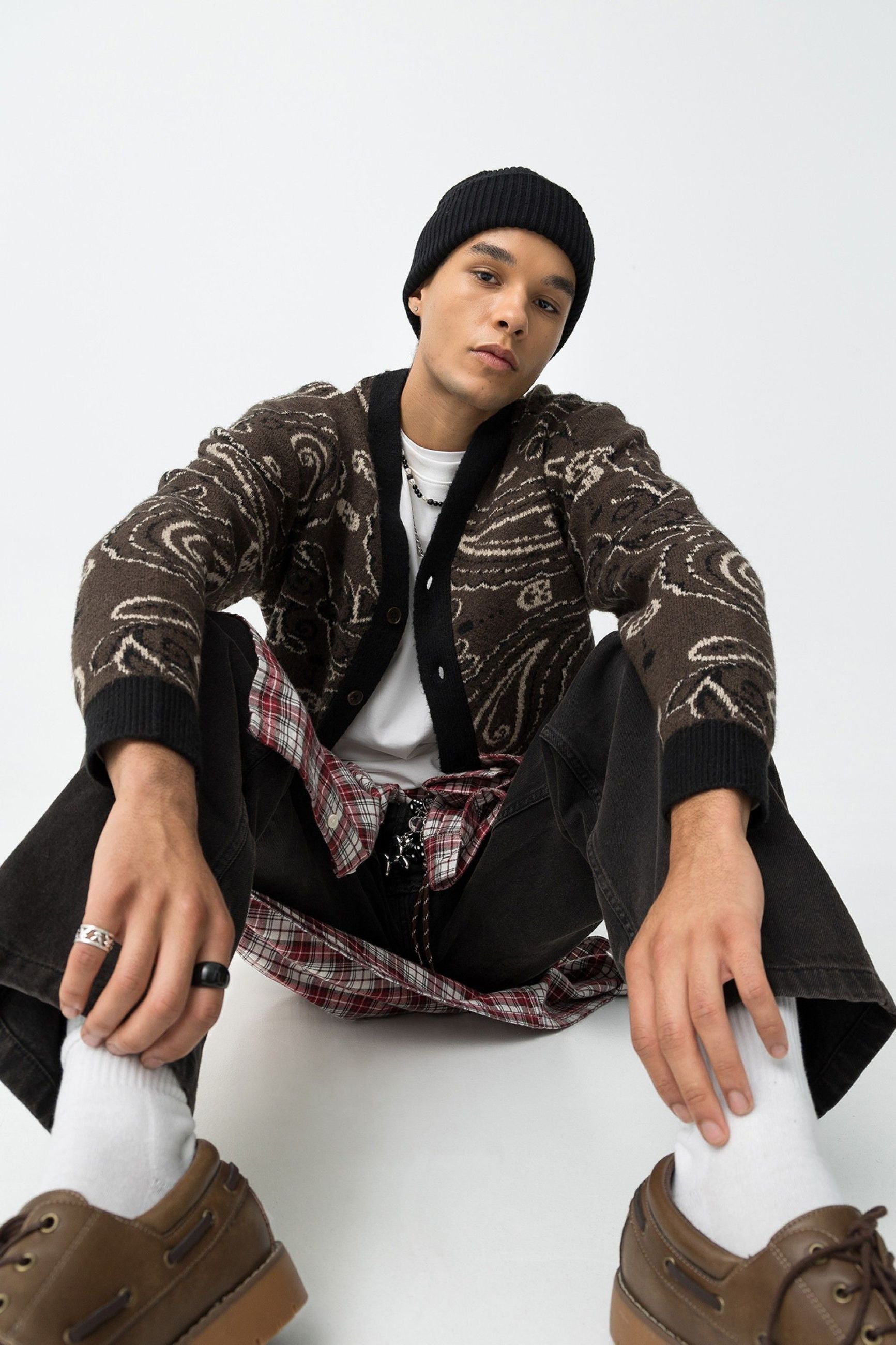 CARDIGAN IVAN CON MOTIVI INTRICATI 10062185