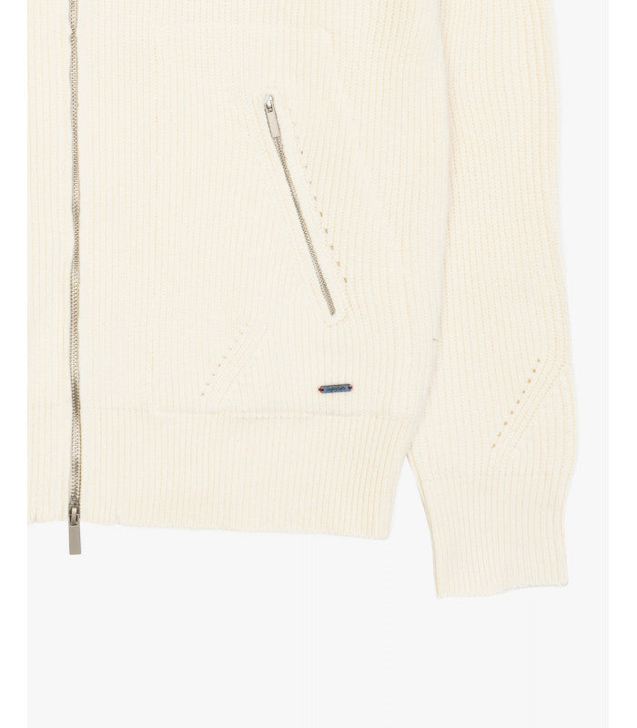 MAGLIA APERTA CON ZIP E TASCHE ZIPPATE - REGULAR FIT GL35051-F25.PAN