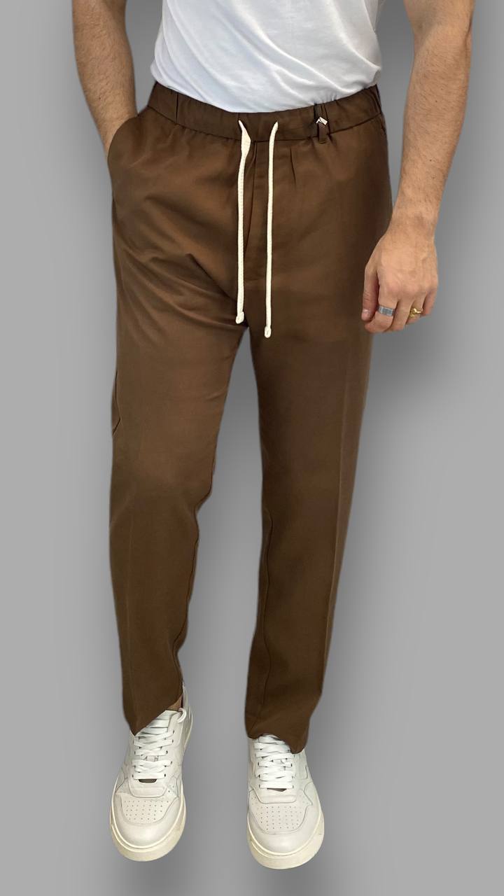 PANTALACCIO IN LEGGERA E MORBIDA VISCOSA - RELAXED FIT