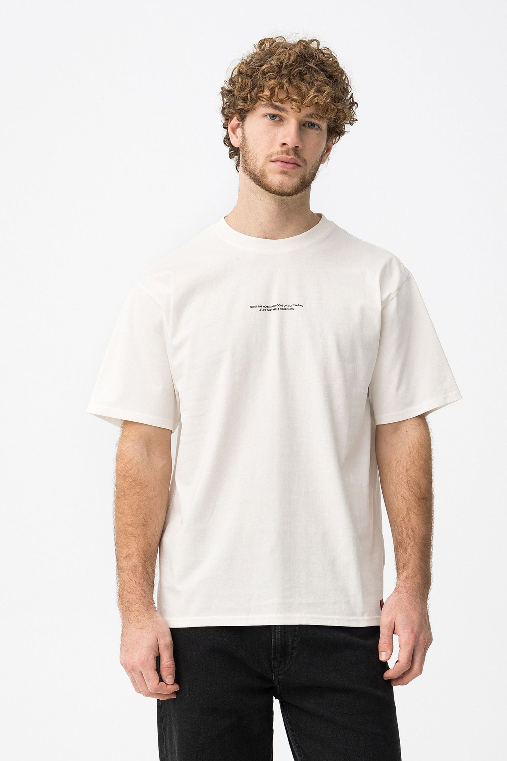 T-SHIRT GEORGE CON STAMPA SUL RETRO - COMFORT FIT 10064327