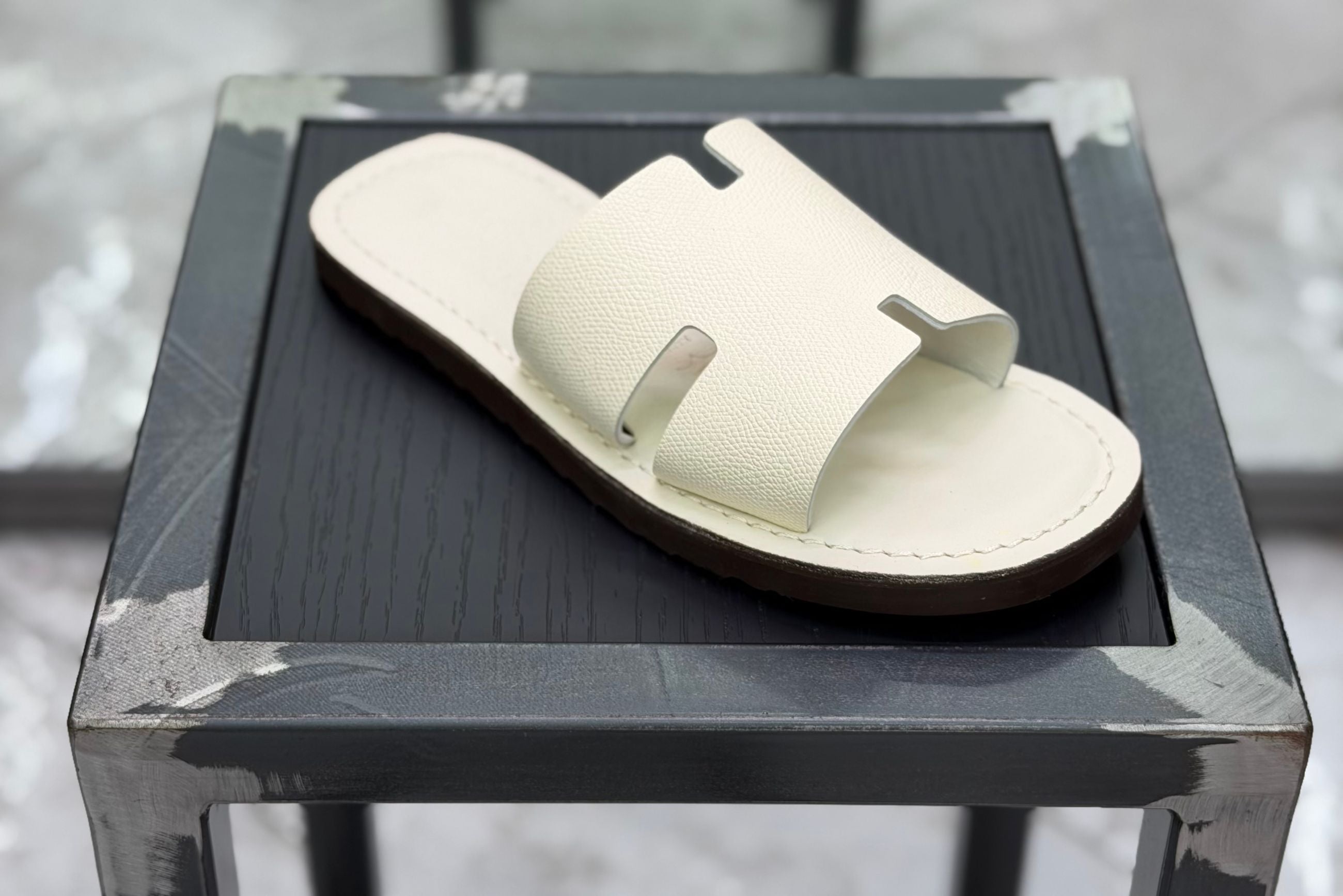 SANDALO IN PELLE MODELLO HERMES SANH25.AVO