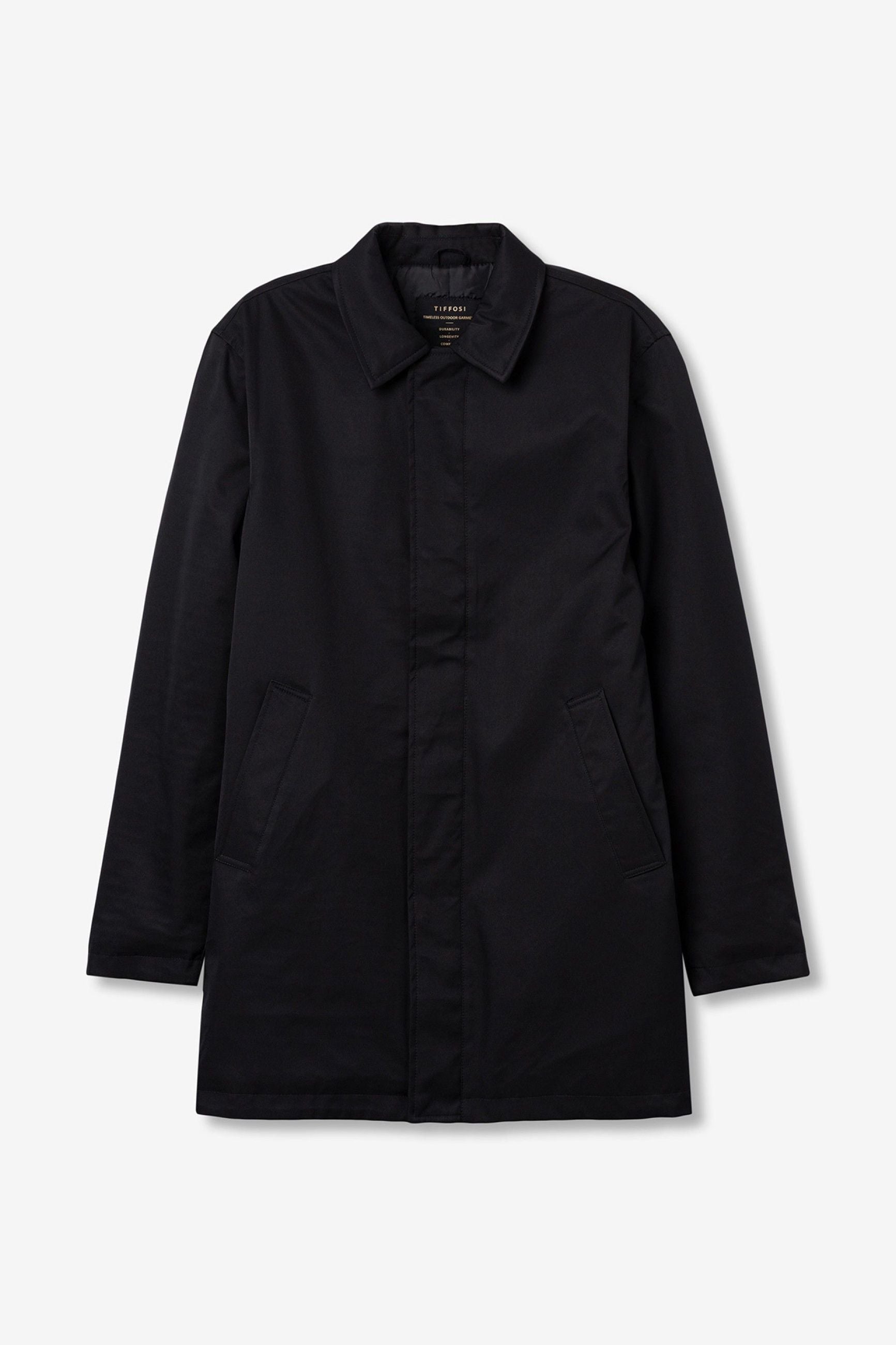 TRENCH PANAMA' ANTIPIOGGIA CON CHIUSURA ZIP E BOTTONI AUTOMATICI - REGULAR FIT 10062557.BLU