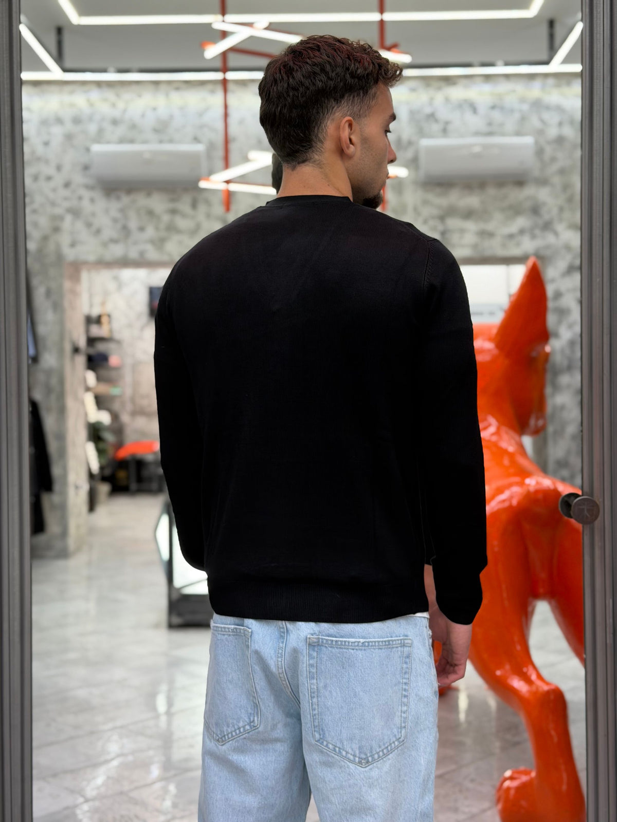 CARDIGAN BASIC IN MORBIDA VISCOSA - REGULAR FIT MI3335SS.NER