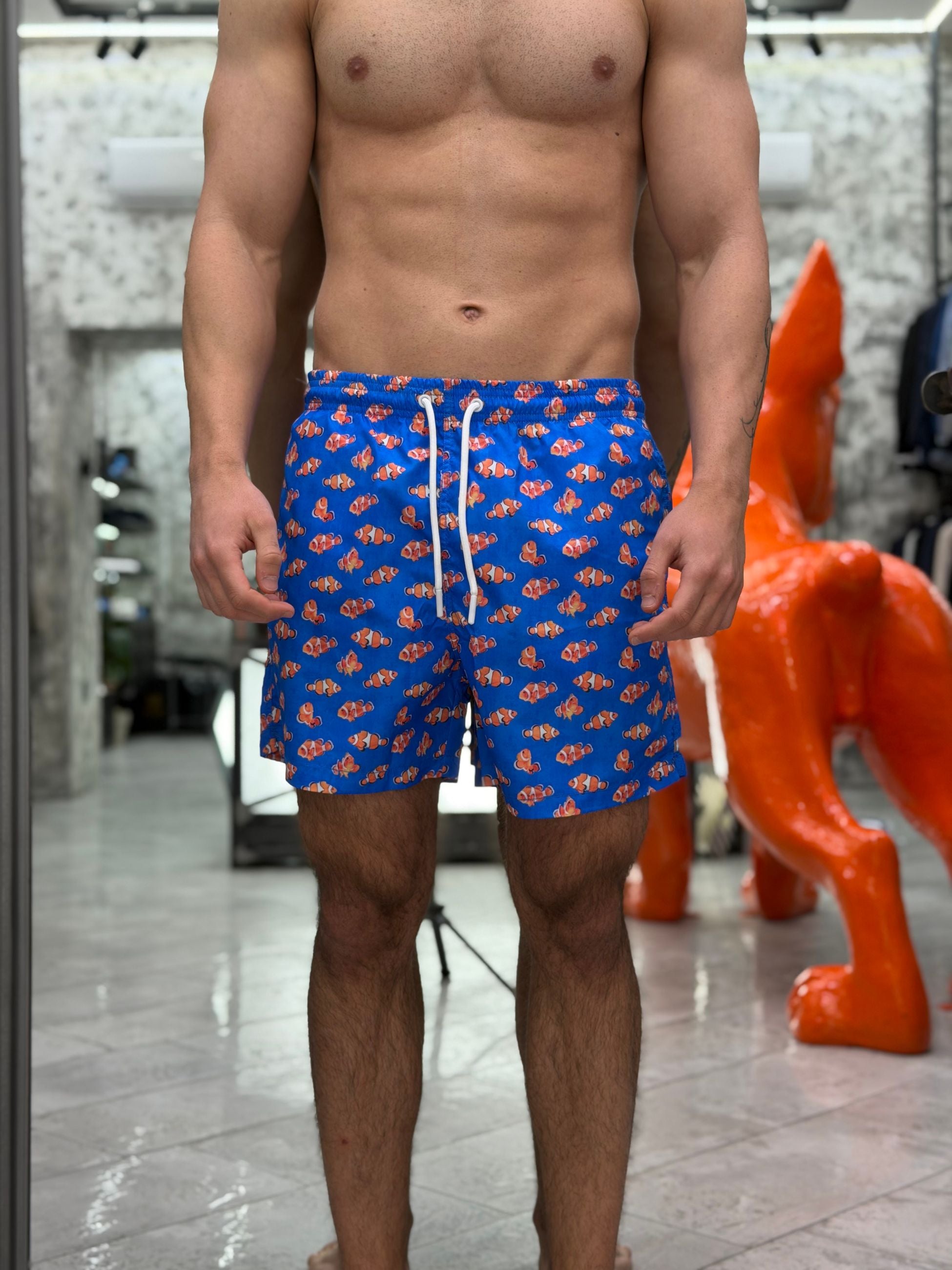 COSTUME DA BAGNO MODELLO BOXER FANTASIA PESCIOLINI - REGULAR FIT PL453