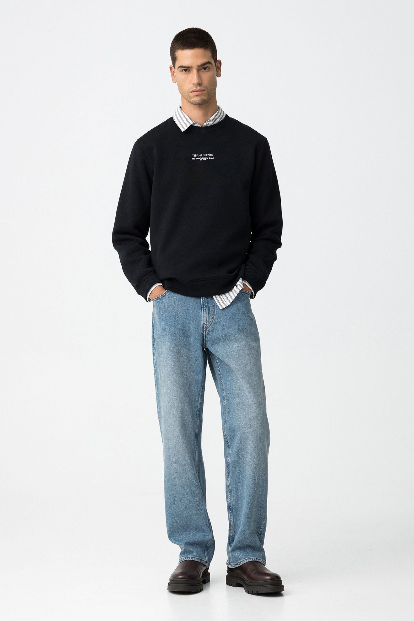 JEANS THOMAS_11 IN TELA LEGGERMENTE ELASTICIZZATA - LOOSE FIT 10062184