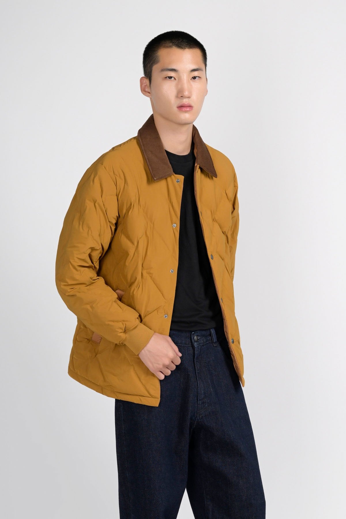GIACCA GELENEVIS TRAPUNTATA MODELLO BARBOUR IN TESSUTO ELASTICIZZATO - COMFORT FIT CN.G225242.GBR