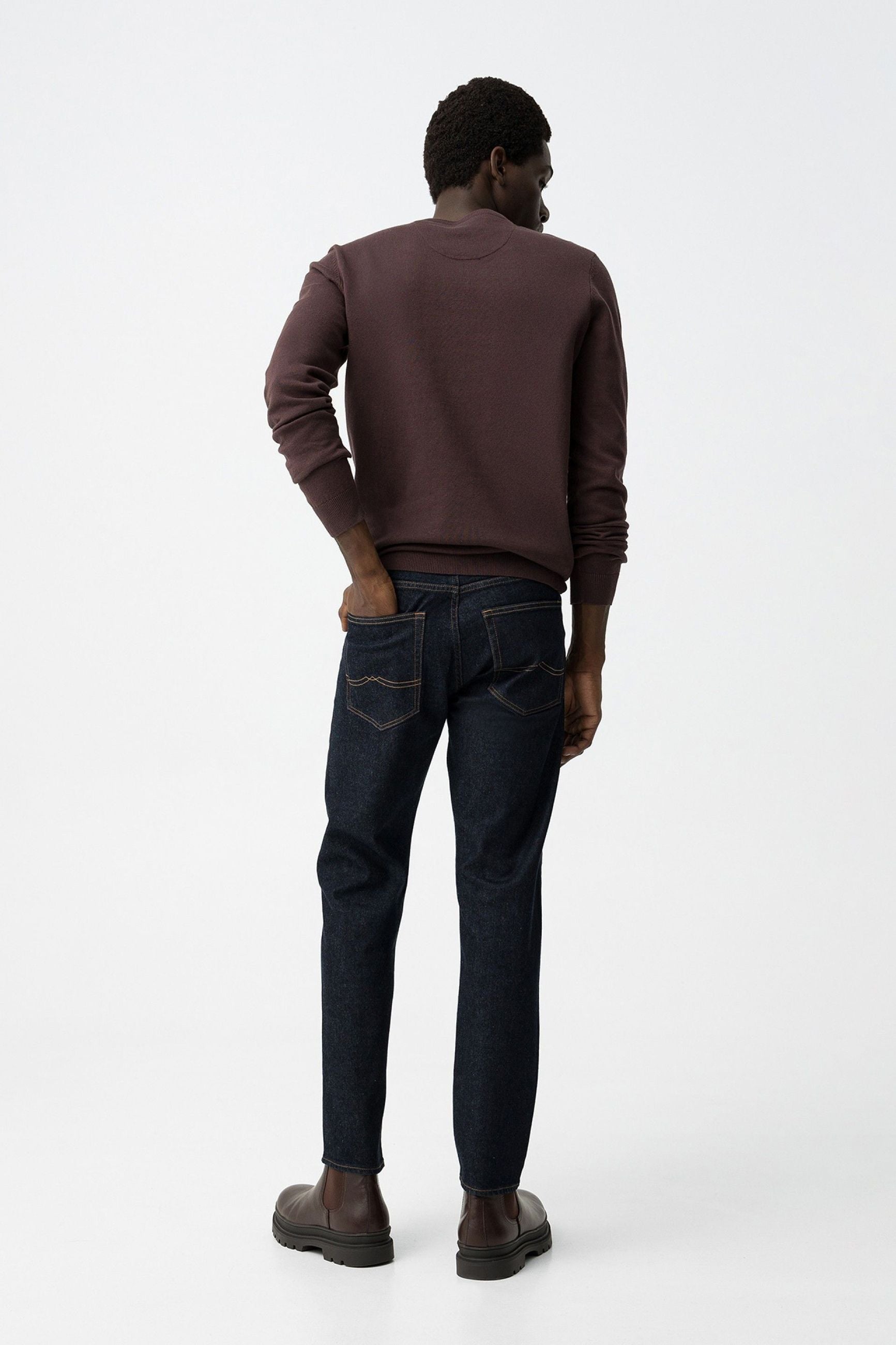 JEANS DYLAN_112 5 TASCHE ZERO WASH - REGULAR SLIM FIT 10063946