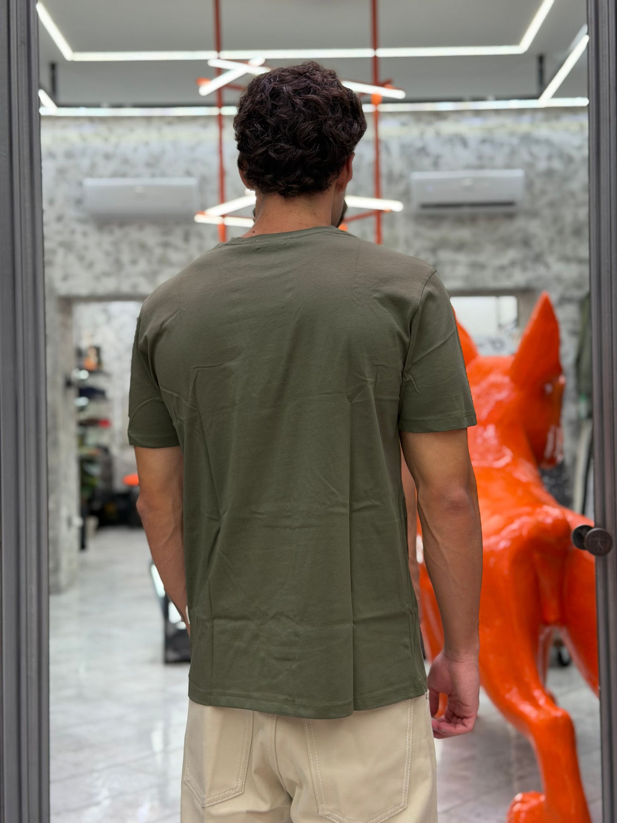 T-SHIRT BASIC IN 100% COTONE EXTRA FINE - REGULAR FIT GL1078-S26.VMIL