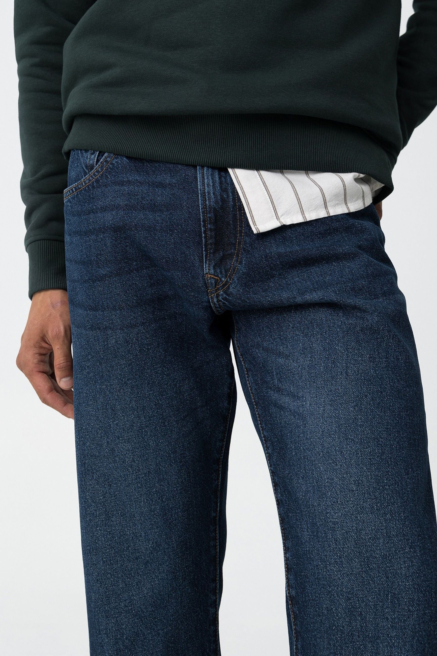 JEANS AUSTIN_58 5 TASCHE ZERO WASH - STRAIGHT LEG (GAMBA DRITTA) 10064277