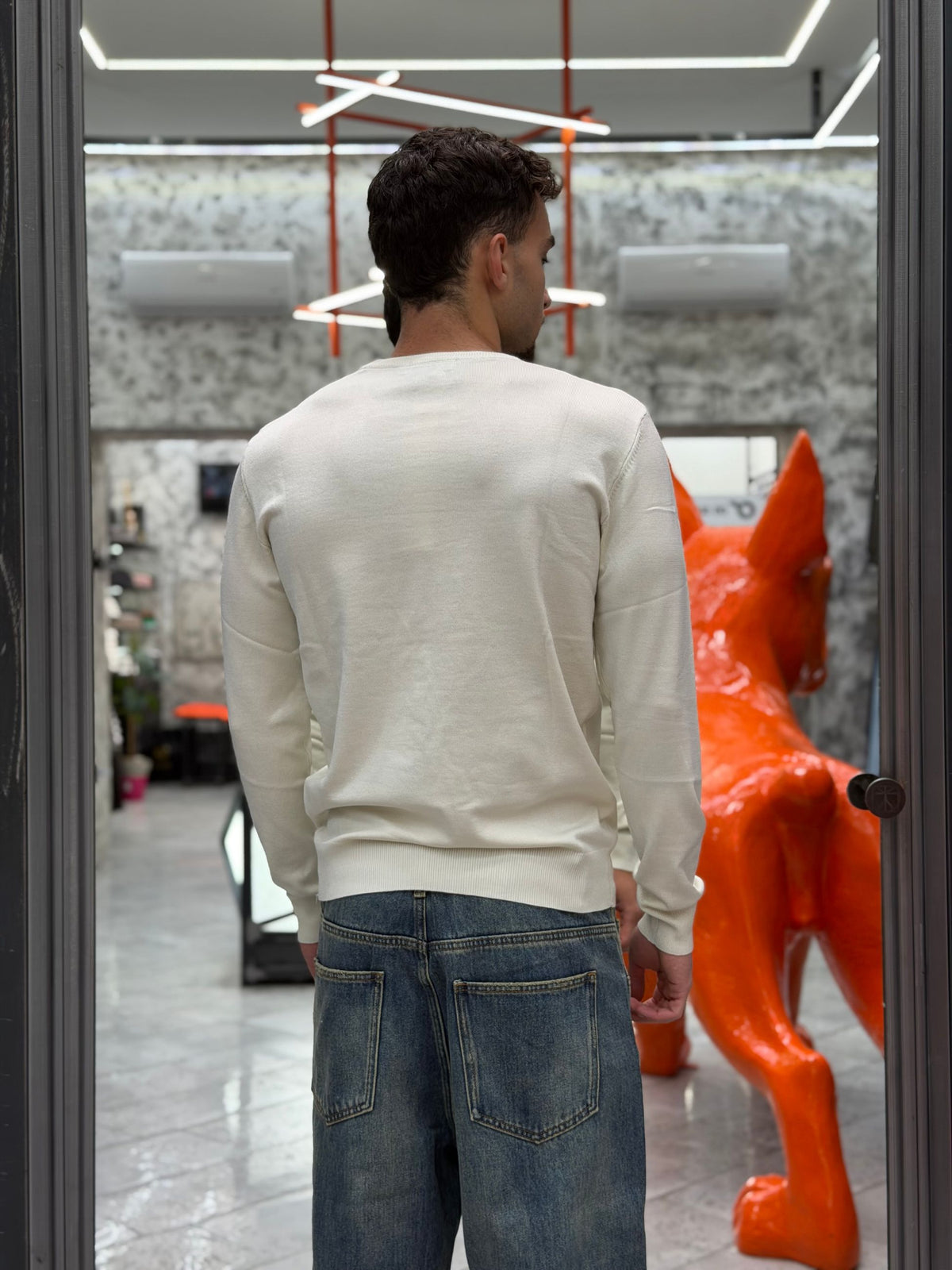 MAGLIA GIROCOLLO IN MORBIDA VISCOSA - REGULAR FIT GL35603.PAN