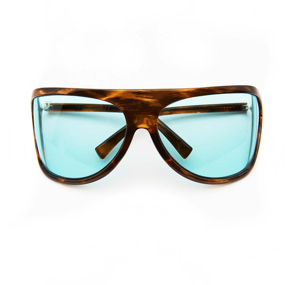 OCCHIALI NIZZA
MONTATURA HAVANA
LENTI TURCHESE OS2066-C02