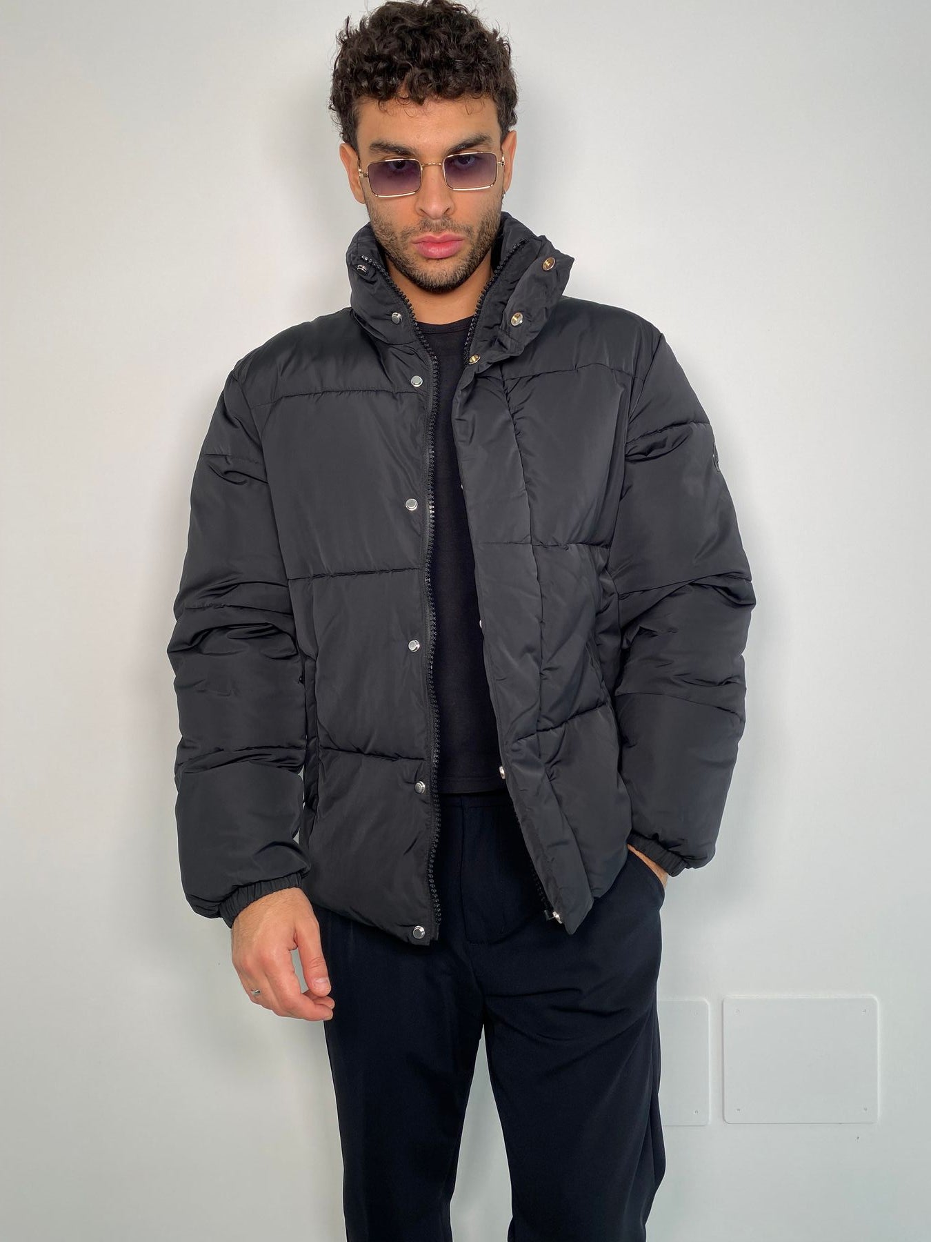 PIUMINO MODELLO BOMBER EFFETTO OPACO - REGULAR FIT