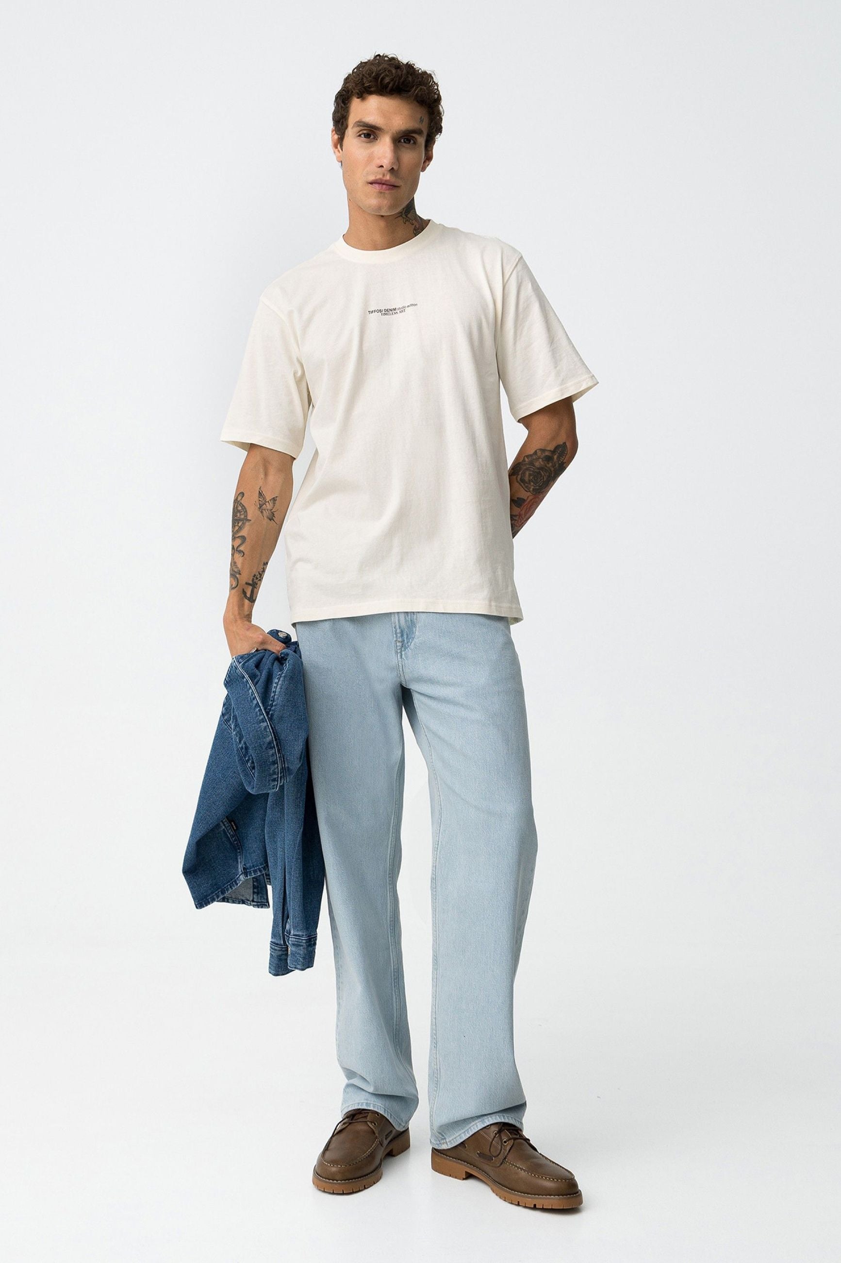 JEANS THOMAS_12 IN TELA LEGGERMENTE ELASTICIZZATA - LOOSE FIT 10062186