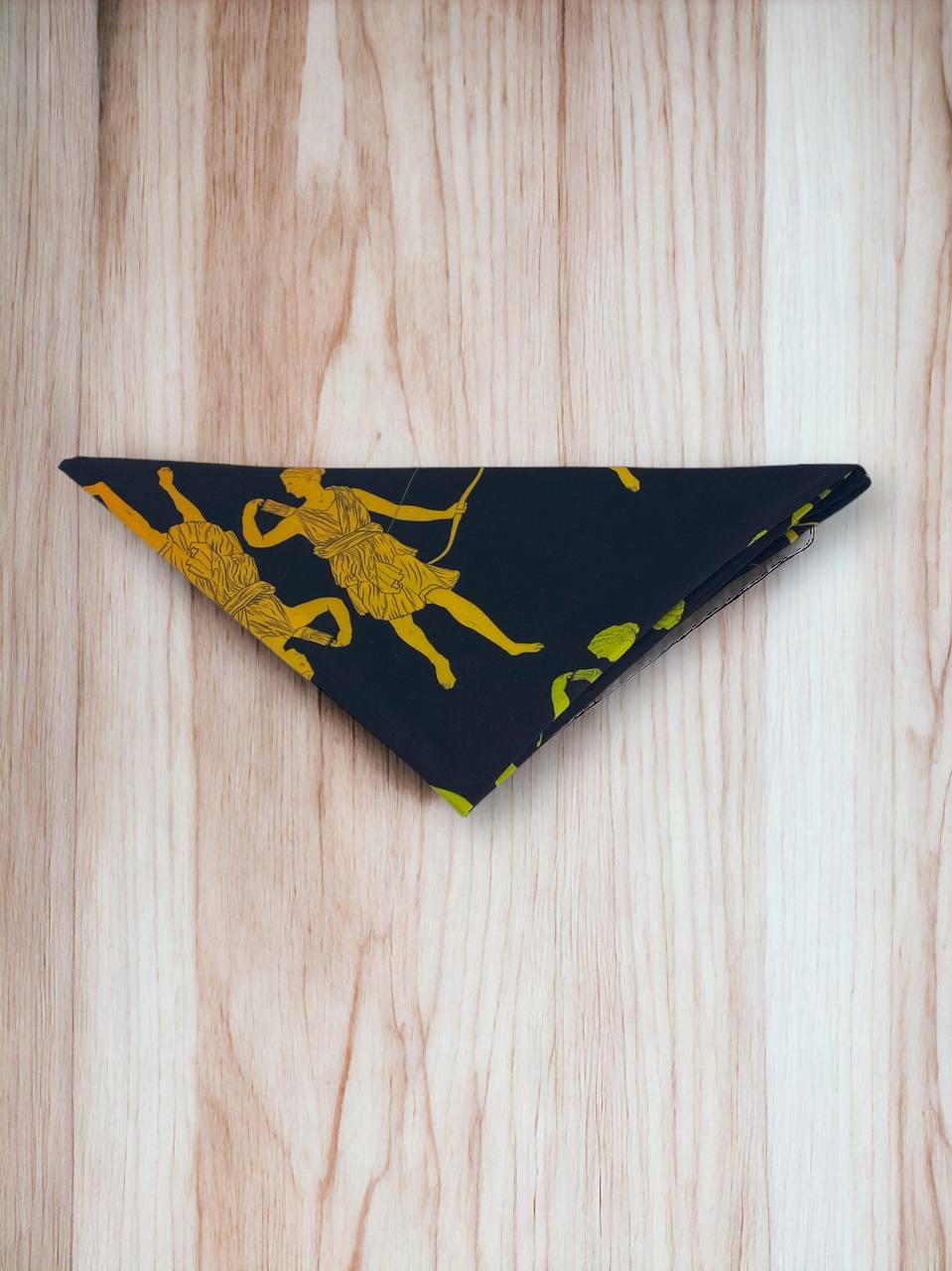 BANDANA STAMPA GRECA - MISURE 50CM X 50CM