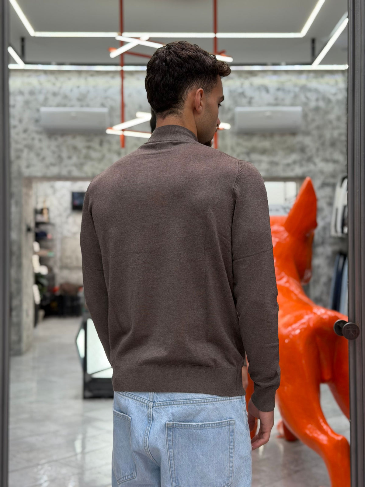 MAGLIA LUPETTO FINEZZA 12 IN MORBIDA VISCOSA - SLIM FIT MK20012-26.TOR