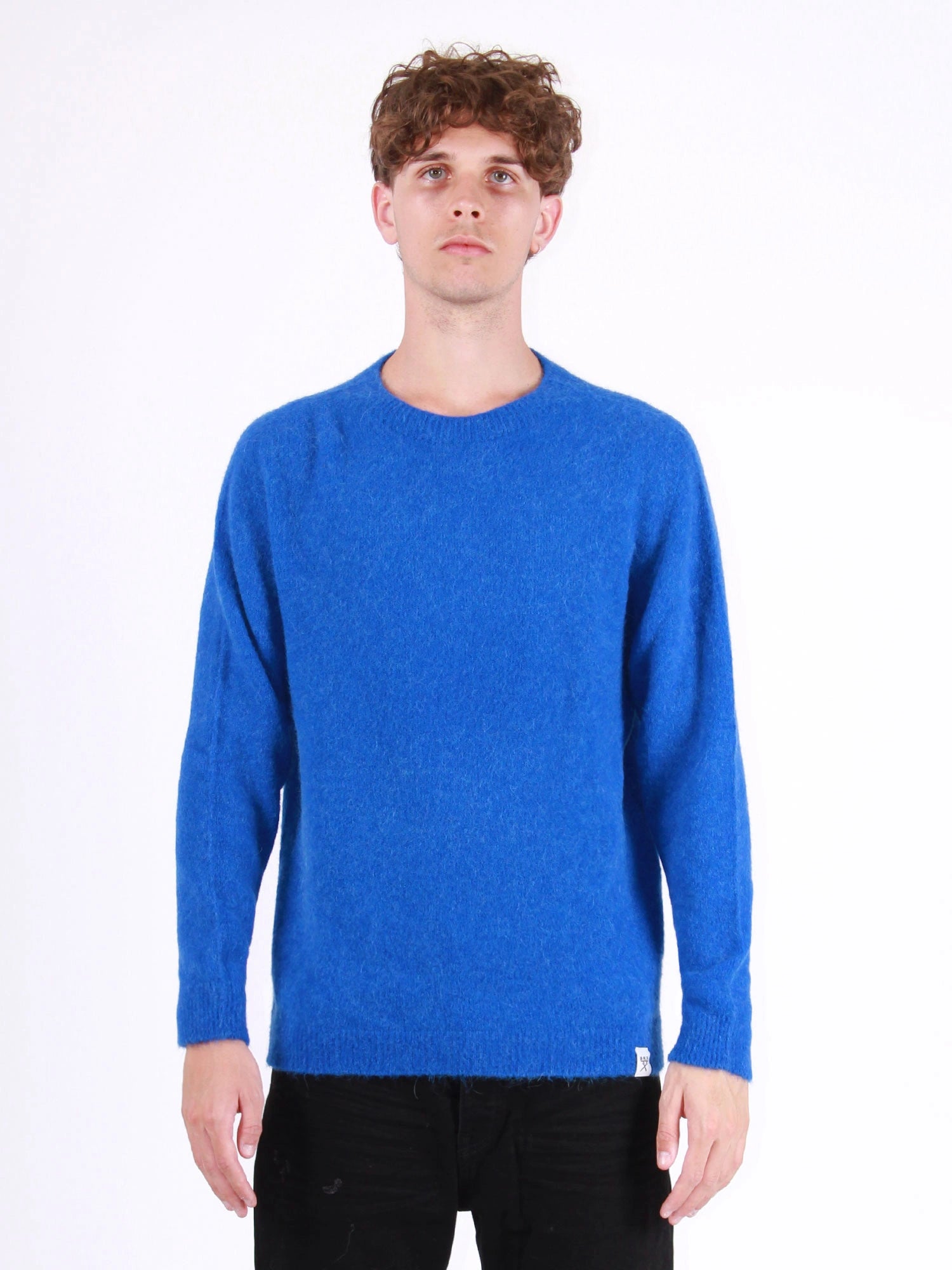 MAGLIA GIROCOLLO IN LANA MOHAIR - REGULAR FIT M252037-13