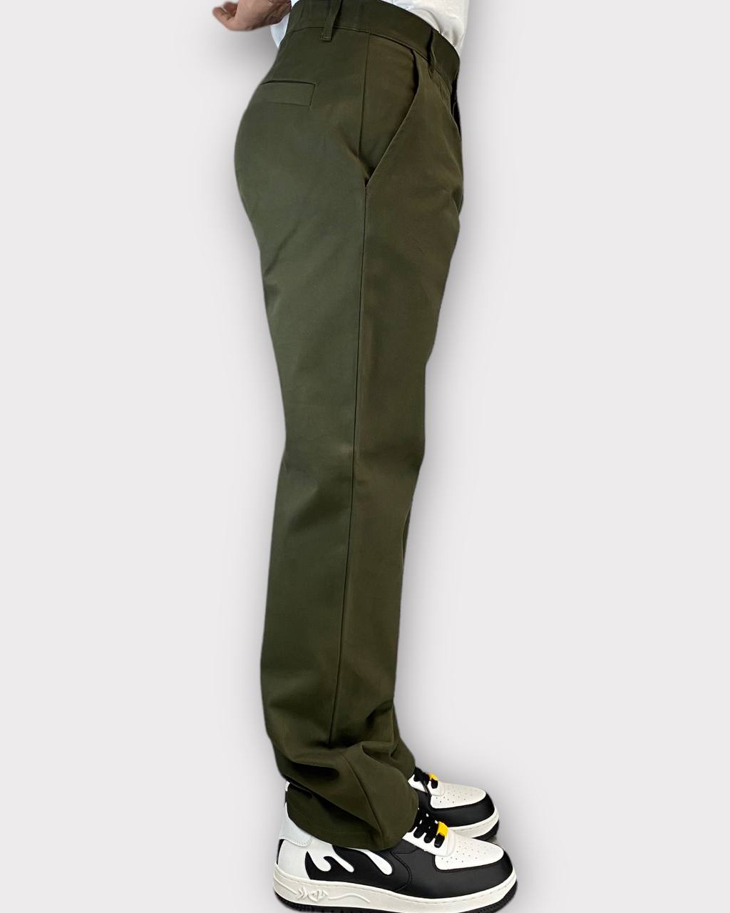 PANTALONE DA COORDINATO FONDO AMPIO CON COULISSE IN VITA - TASCA AMERICA