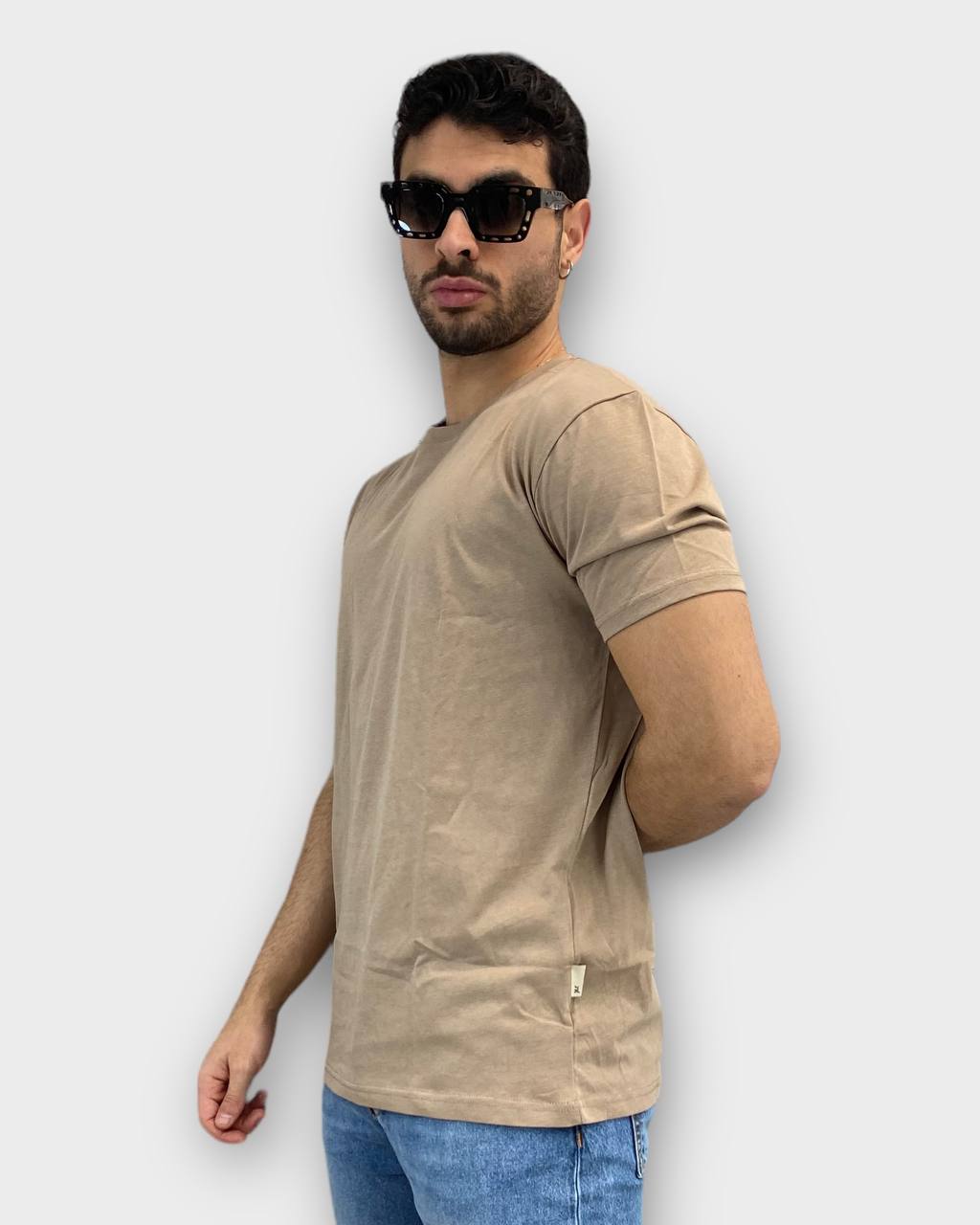 T-SHIRT BASIC IN 100% COTONE EXTRA FINE - SLIM FIT