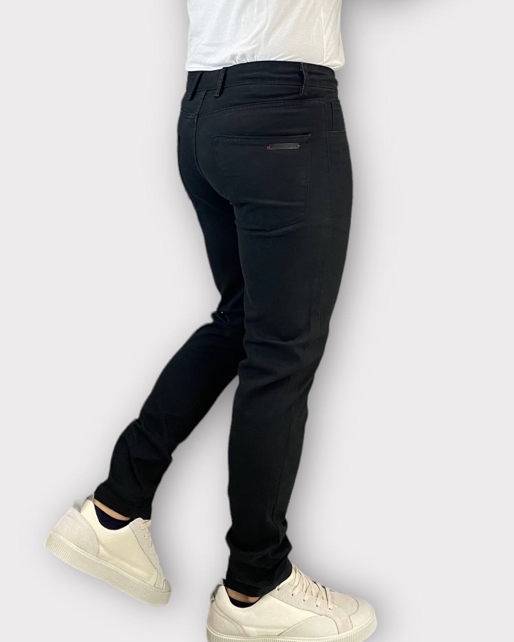 PANTALONE BASIC 5 TASCHE IN COTONE ELASTICIZZATO - SLIM FIT