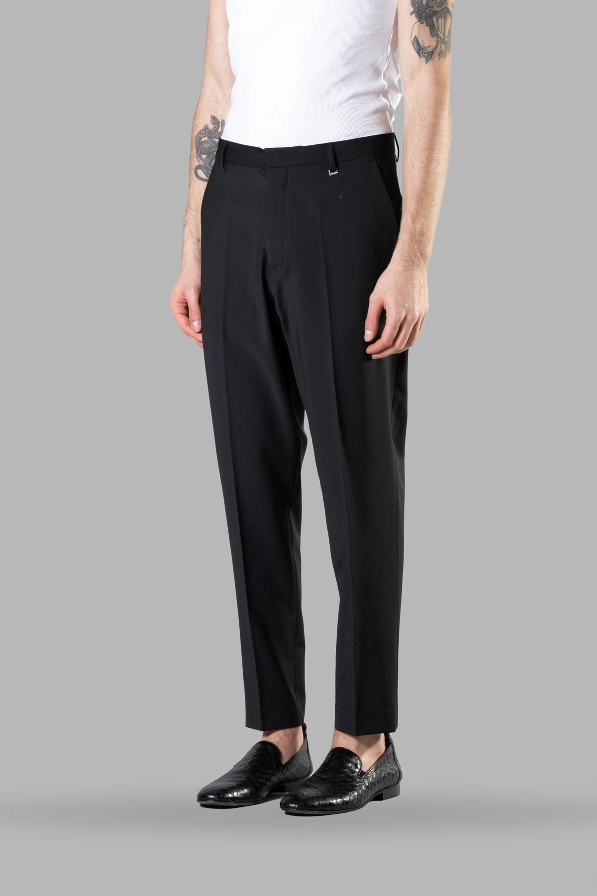 PANTALONE DA ABITO IN ELEGANTE TESSUTO FRESCO LANA - REGULAR FIT