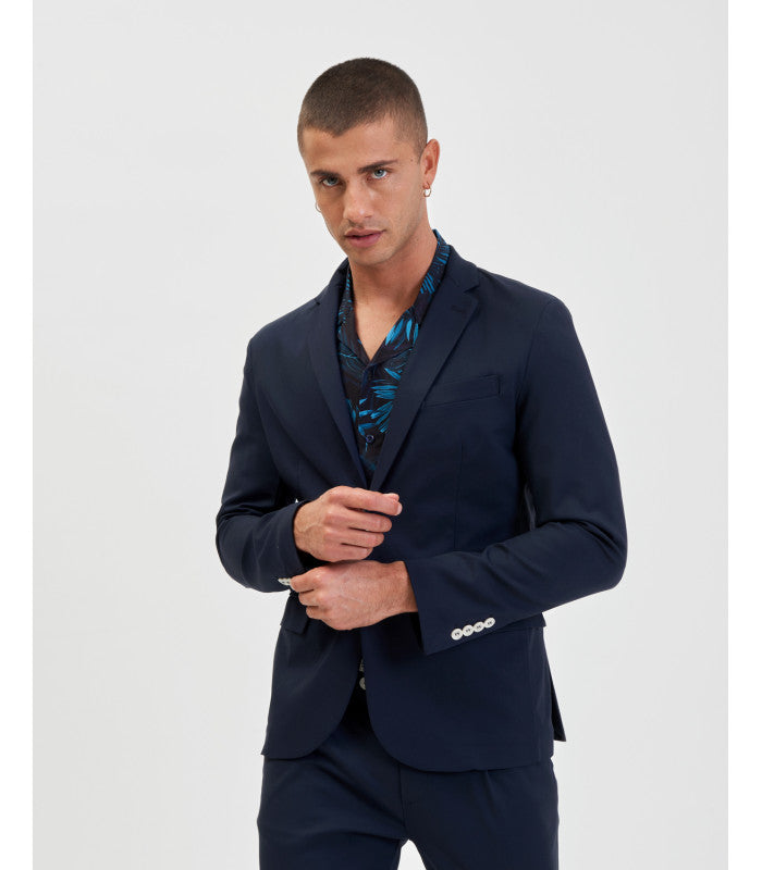 GIACCA DA ABITO MONOPETTO 2 BOTTONI BASIC - SLIM FIT