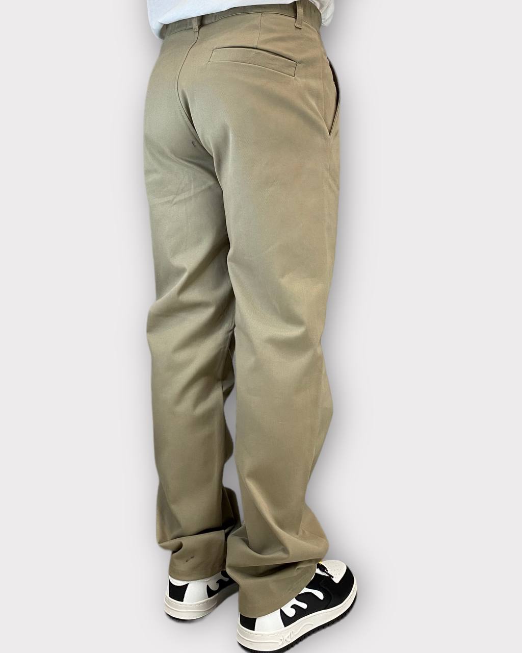 PANTALONE DA COORDINATO FONDO AMPIO CON COULISSE IN VITA - TASCA AMERICA