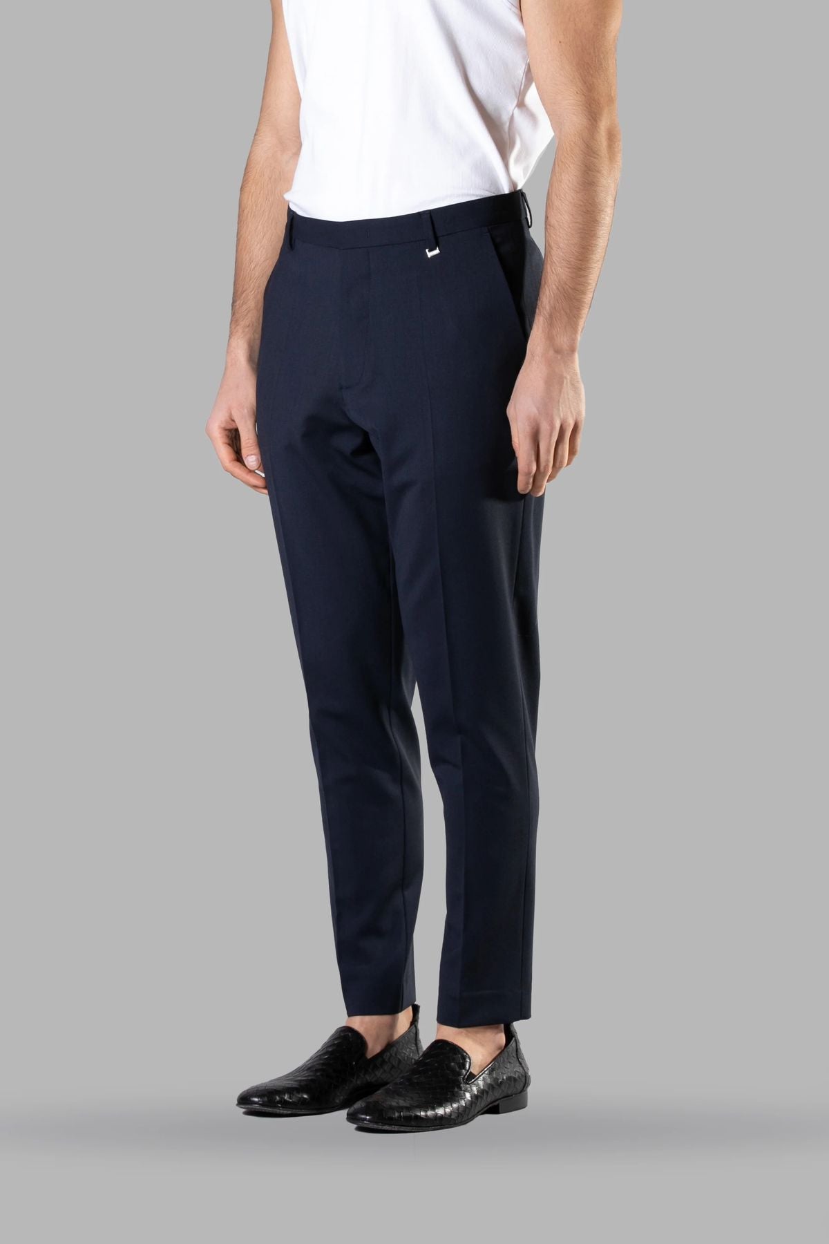 PANTALONE DA ABITO IN ELEGANTE TESSUTO FRESCO LANA - REGULAR FIT